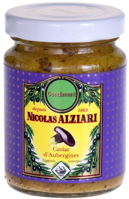 Paste aus Auberginen (Caviar d'Aubergines) 80 g - Nicolas Alziari | La