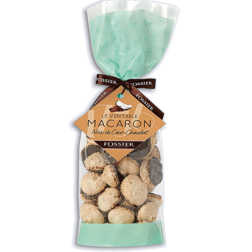 Kokosmakronen mit Schokolade 120 g - Maison Fossier | La Cigale