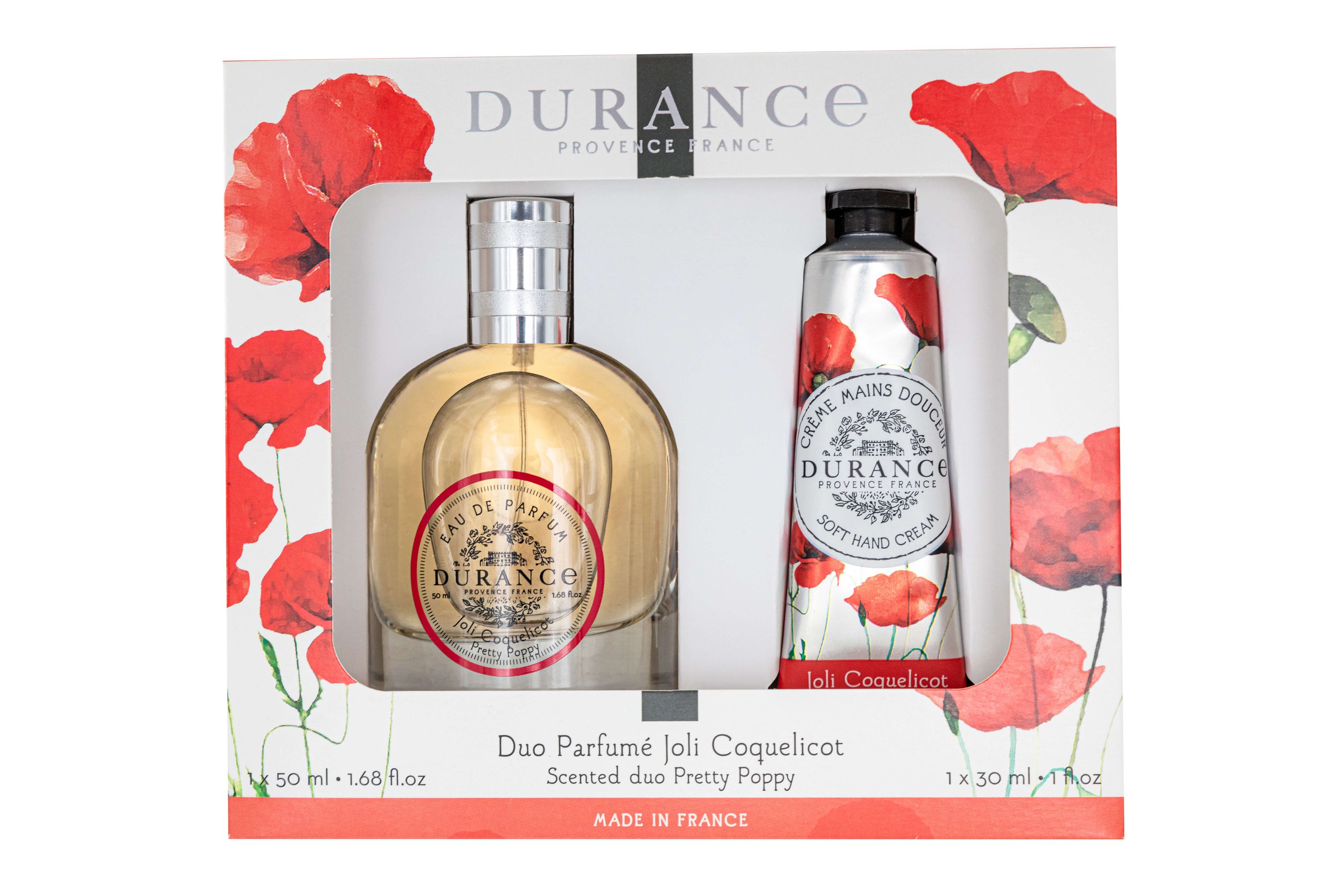 parfum mit mohnblume