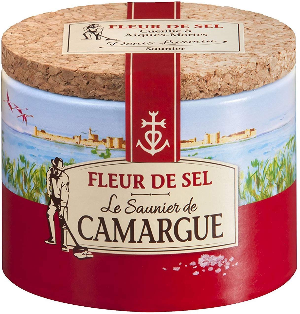 Meersalz aus der Camargue (Fleur de Sel de Camargue) 125 g Le Saunier