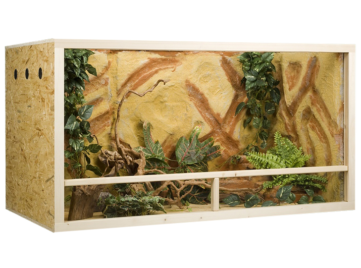 ITA Houten Terrarium 80x40x40 cm met Frontventilatie & Ingebouwde Hygrometer - Houten terrarium van OSB-3 platen - Voor reptielen, slangen, amfibieën - EU Product, FSC gecertificeerd ITA Houten Terrarium 80x40x40 cm met Frontventilatie & Ingebouwde Hygrometer - Houten terrarium van OSB-3 platen - Voor reptielen, slangen, amfibieën - EU Product, FSC gecertificeerd