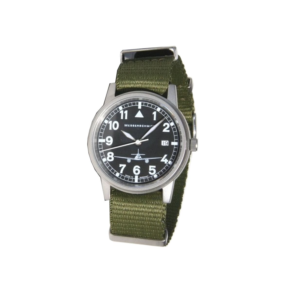Aristo Orologio Messerschmitt ME262 – Cronografo Da Aviatore In Acciaio – Produzione Tedesca