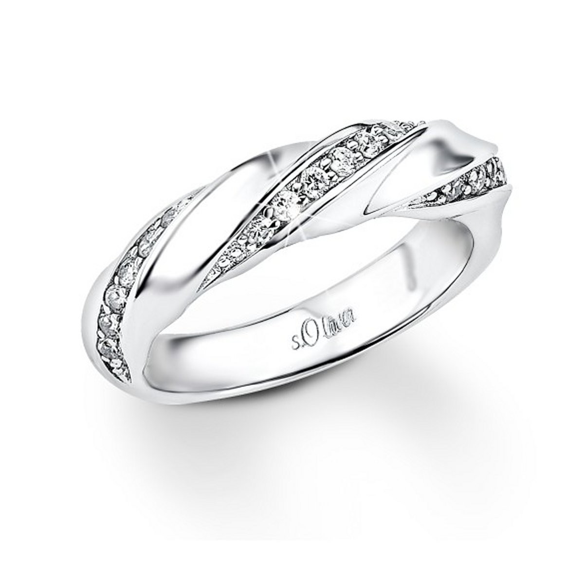 s.Oliver Jewel Damen Ring Silber Zirkonia SO826