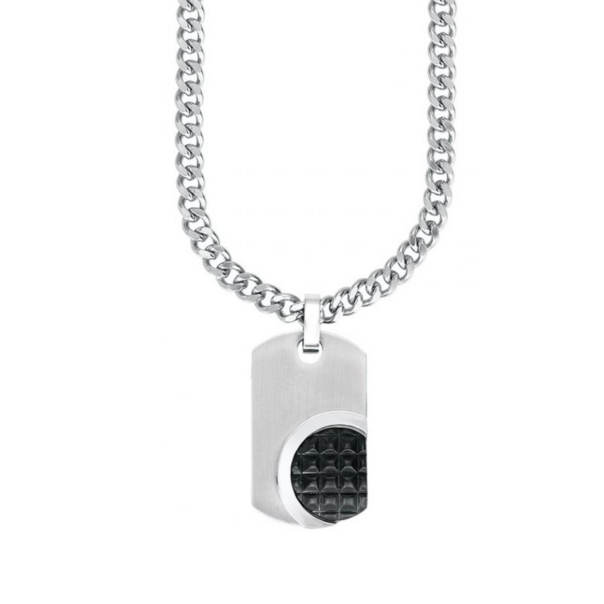 Collana Donna S.Oliver Jewel 2036832 In Acciaio Inox, Maglia Serpente, Lunghezza 45 Cm, Colore Argento