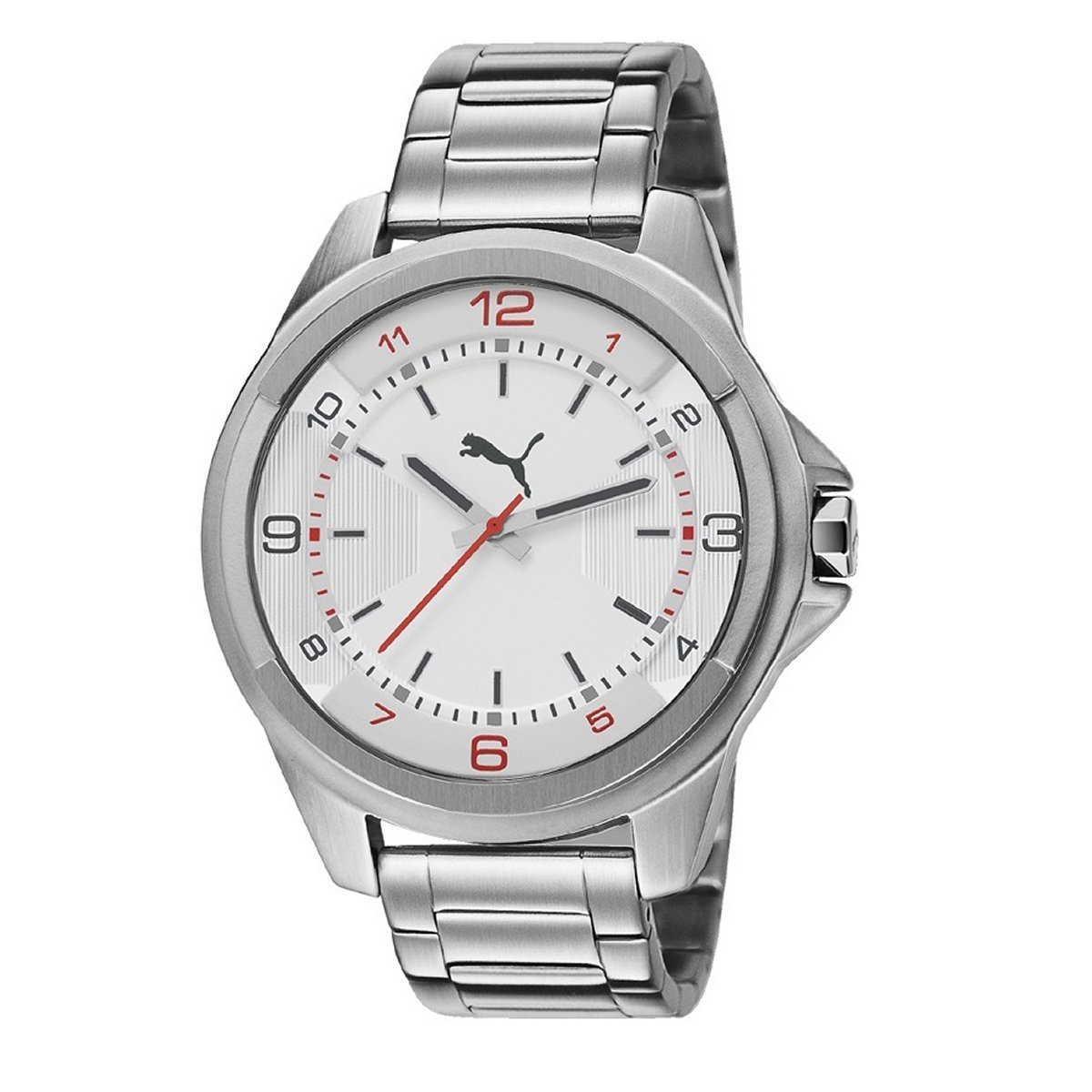 puma stainless steel back watch