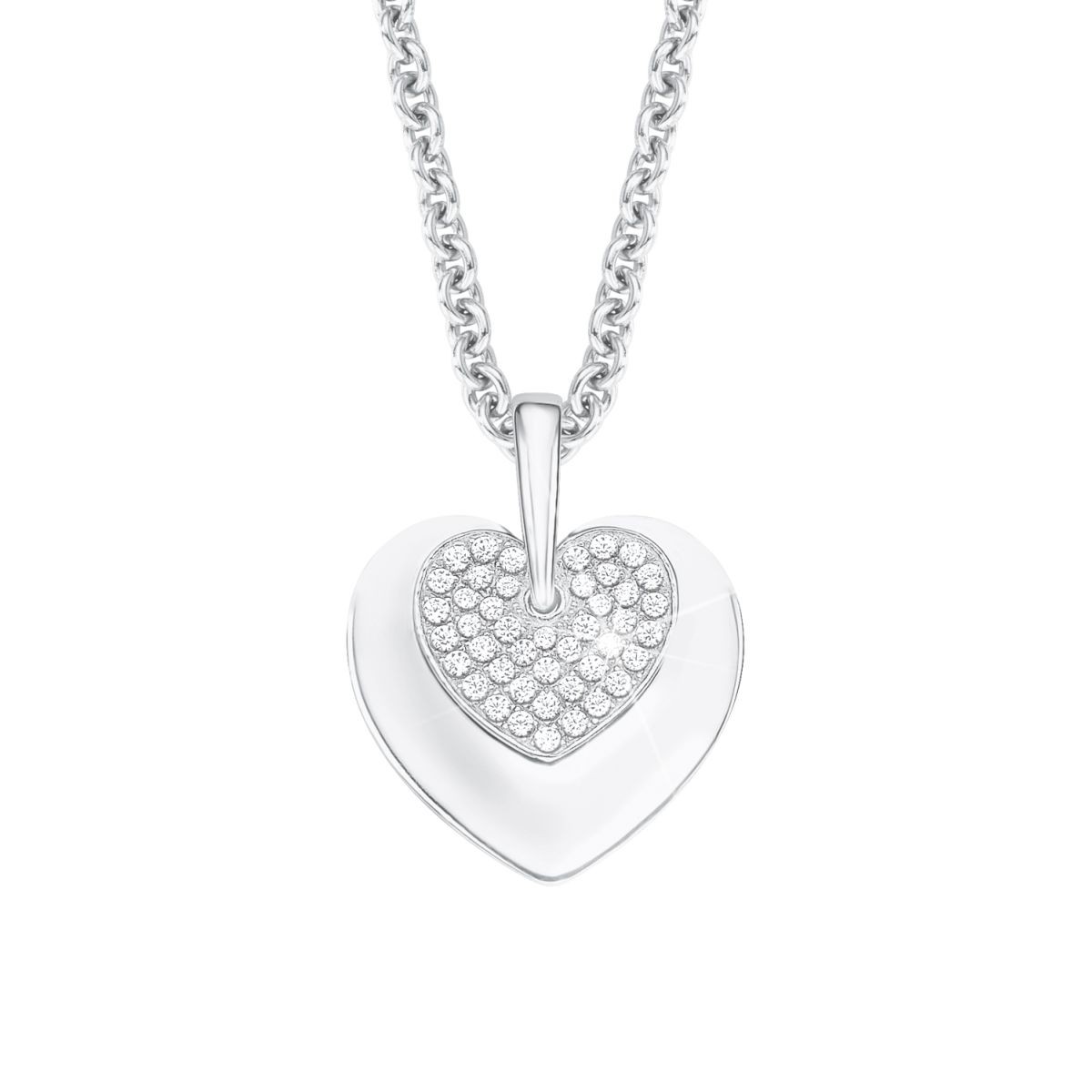 kette damen silber herz