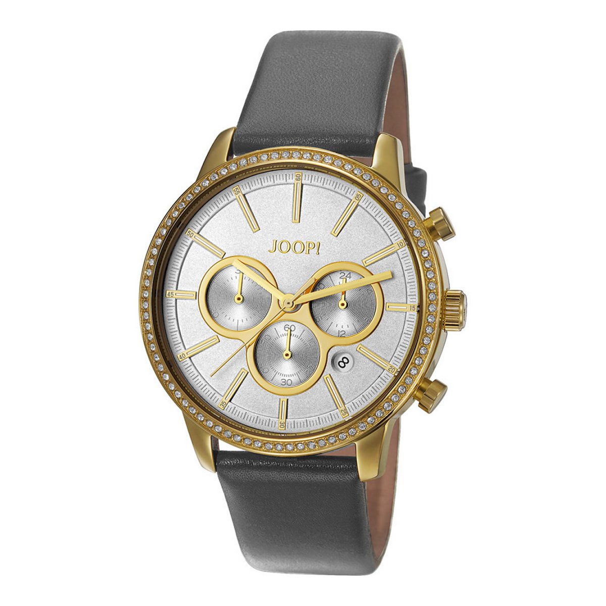 JOOP! Damen Uhr Edelstahl - Citizen Miyota Uhrwerk, Wasserdicht 5 Bar