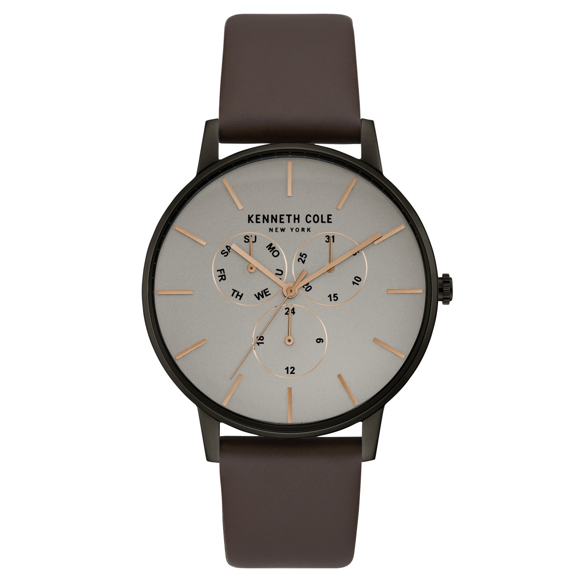 Orologio in quarzo in acciaio inossidabile vintage Kenneth Cole New York - Italia