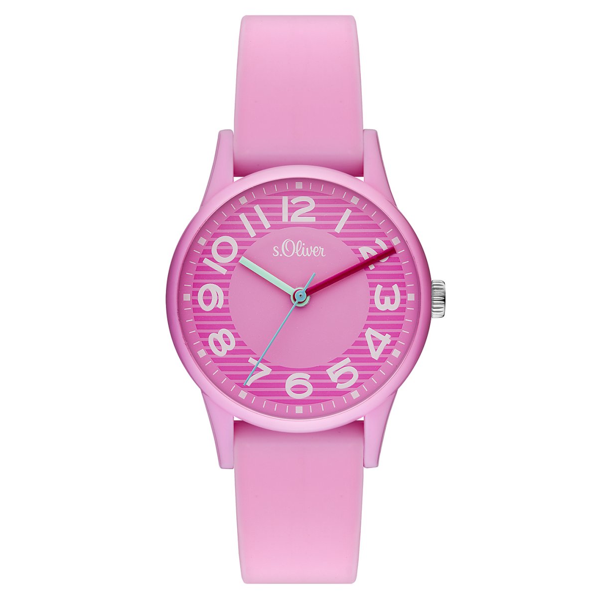 s.Oliver Uhr Kinder-Armbanduhr Kids Mädchen SO-3515-PQ