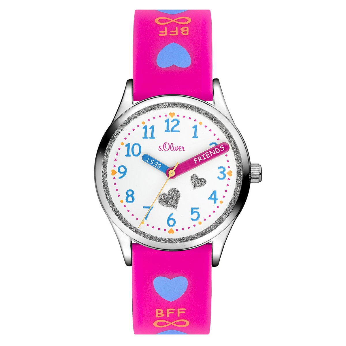 s.Oliver Uhr KinderArmbanduhr Kids Mädchen SO3501PQ