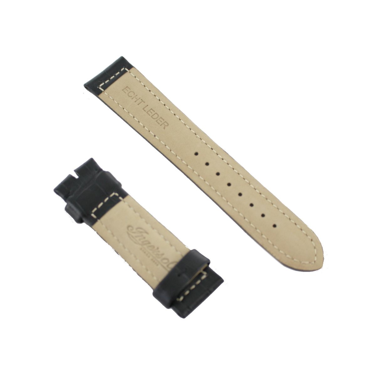 Achat Bracelet de montre Michel Herbelin Antarès double tour en cuir façon croco noir