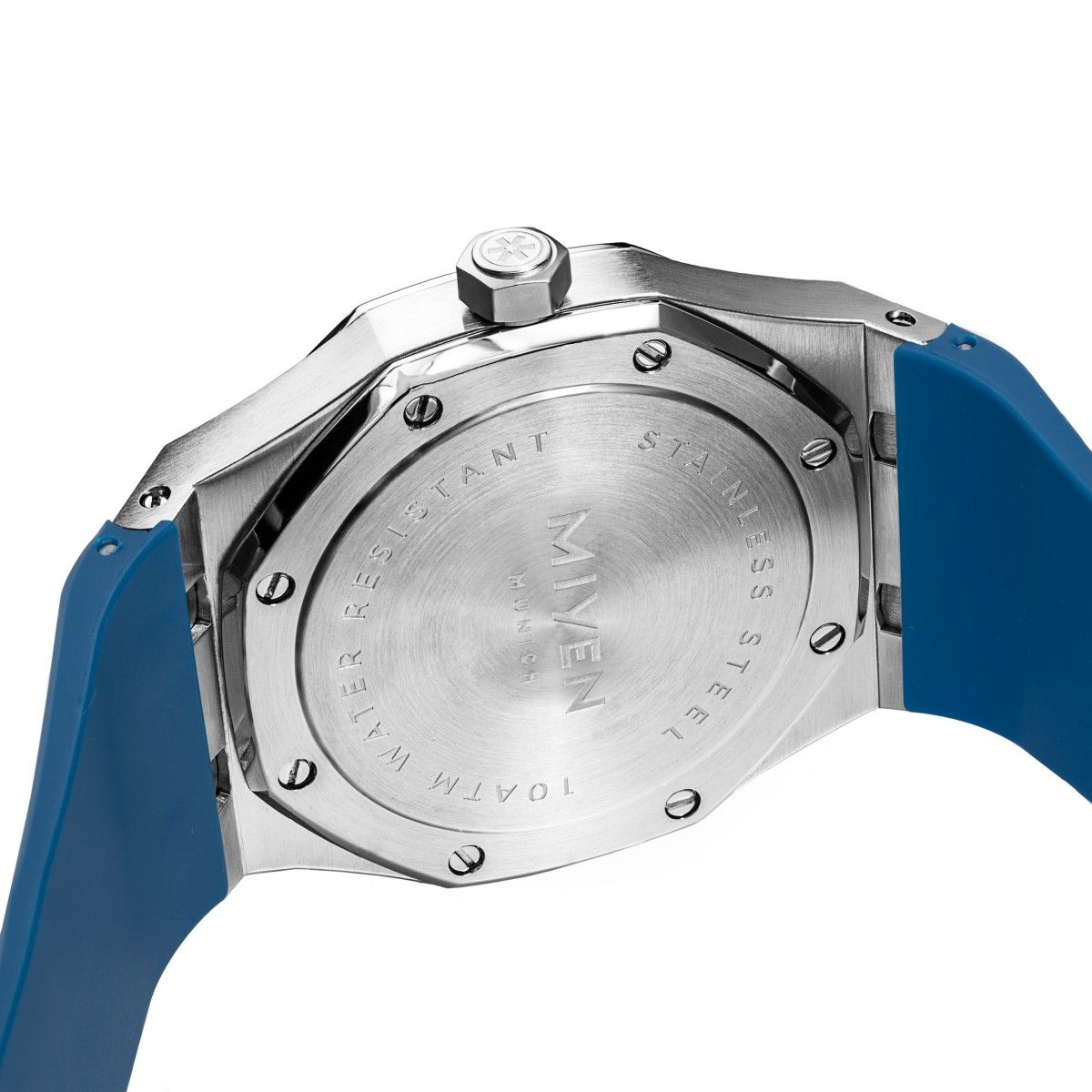 Monaco Orologio Da Uomo MIYEN MUNICH, Cassa In Acciaio 316L 40mm, Quadrante In Carbonio, Vetro Zaffiro, Movimento Miyota, Impermeabile 10 Bar