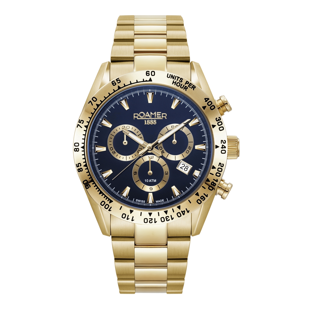 OROLOGIO UOMO ROAMER Monza 100 Cronografo 850837 41 45 20 EUR 259,00 - IT