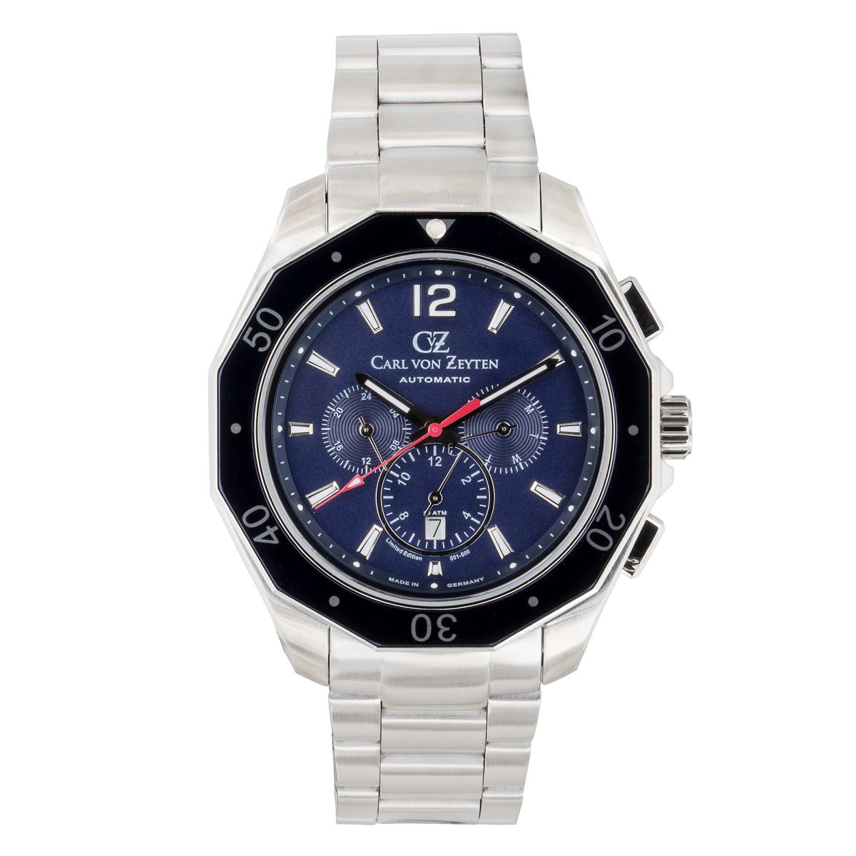 Carl von Zeyten Uomo Orologio da Polso Automatico Russ
