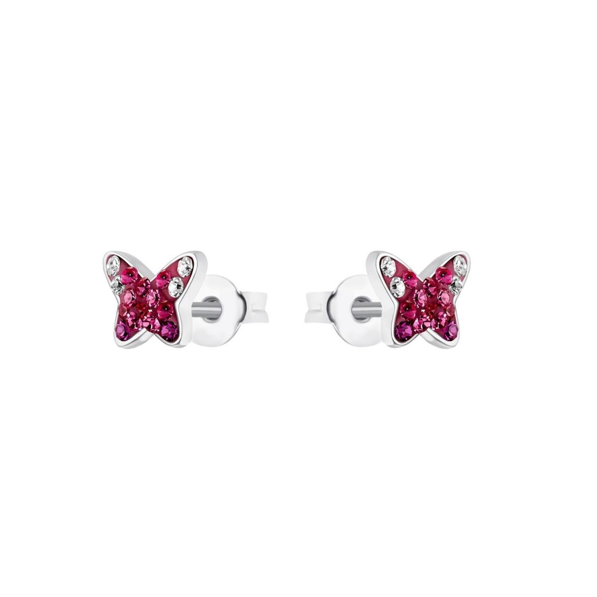 Princess Lillifee Children Earrings Silver Butterfly