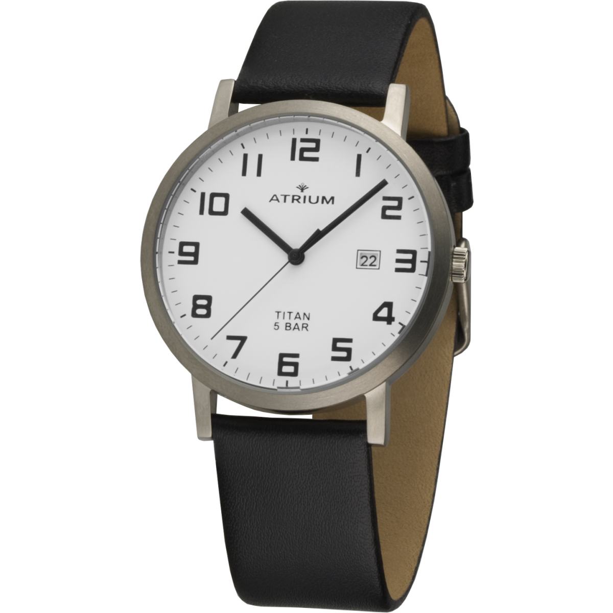 ATRIUM Uomo Orologio da Polso Acciaio Inox Analogico Quarzo A32-31