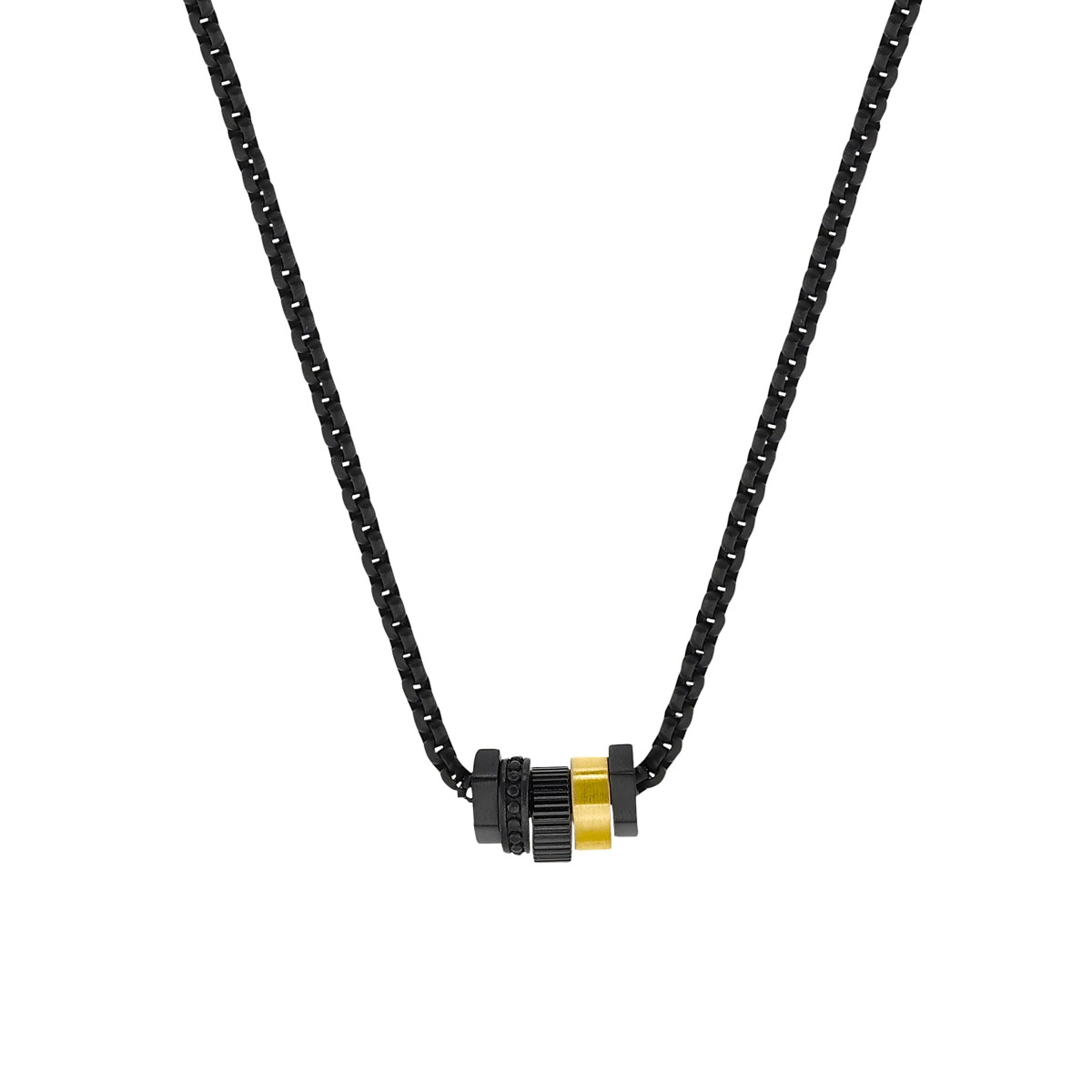 S.Oliver Collana Uomo In Acciaio Inossidabile – Lunghezza 50+5 Cm – Chiusura A Moschettone – In Scatola Regalo