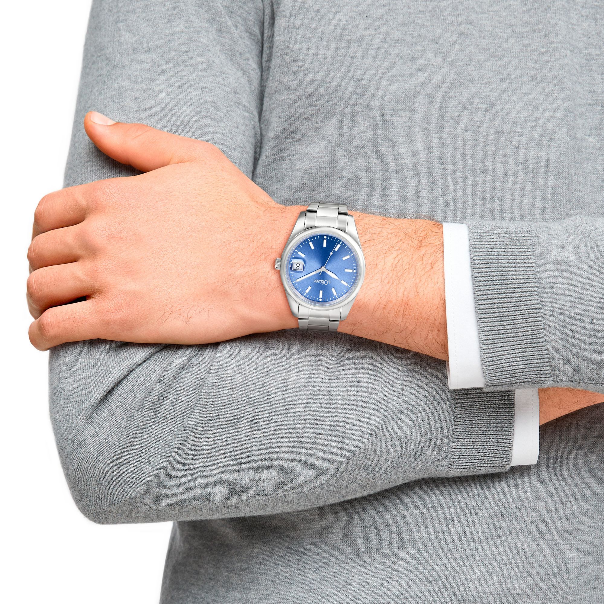 S.oliver Men's Wristwatch Stainless Steel Silver 2037714 | eBay
