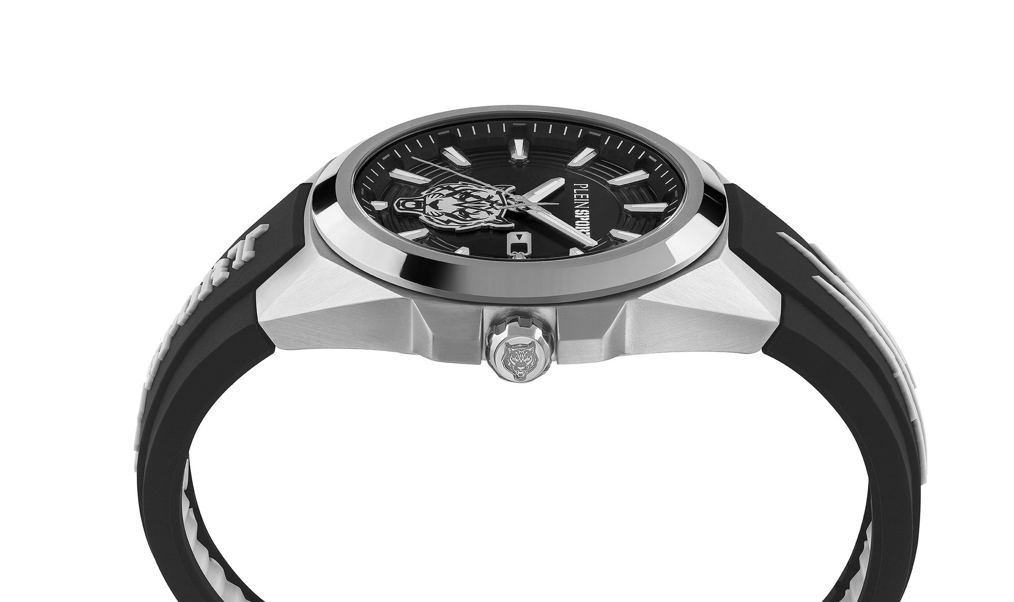 Plein Sport TIGERMASTER Orologio analogico al quarzo da uomo, Nero , cinghia