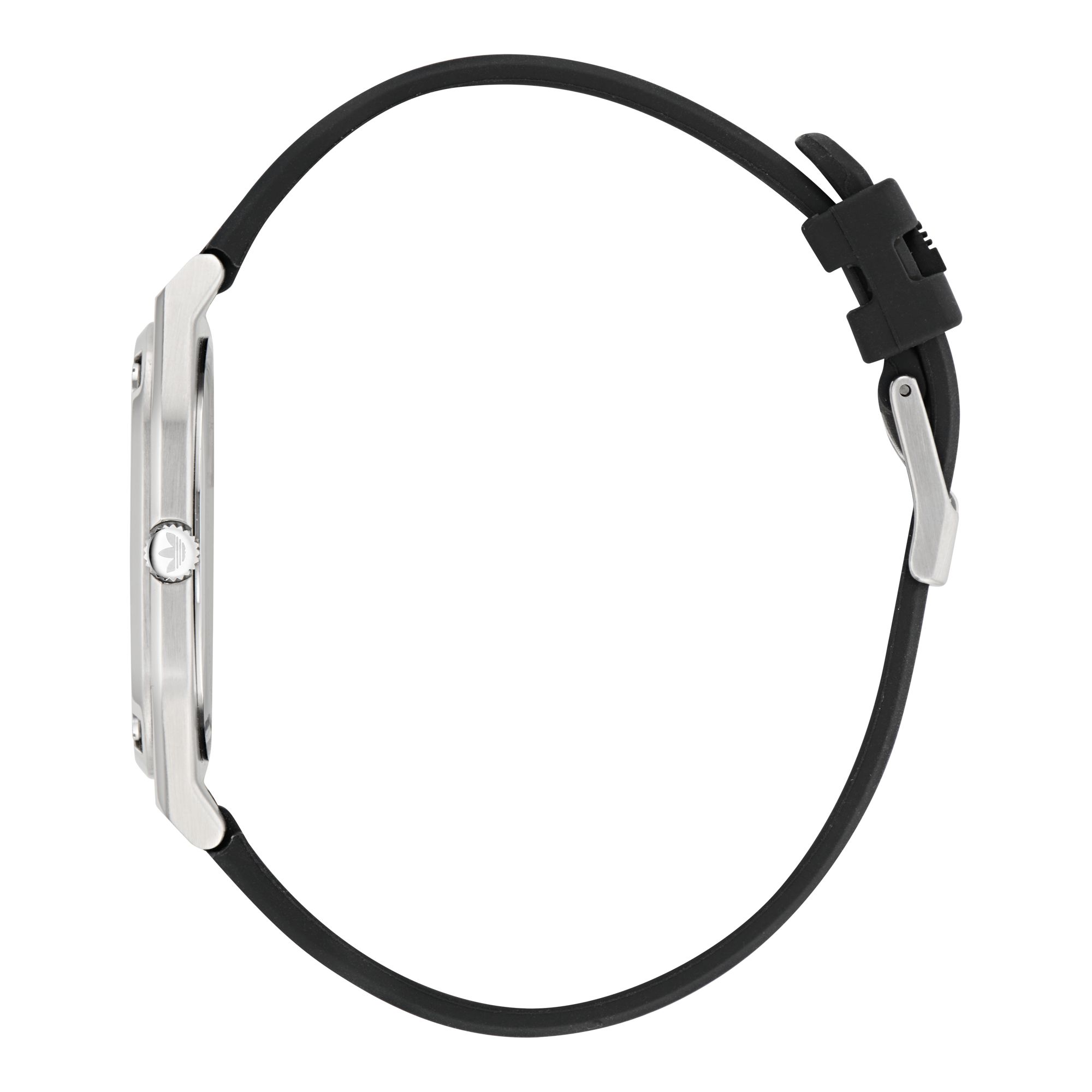 Adidas Unisex Watch CITY TECH THIN Silicone Black AOFH24002