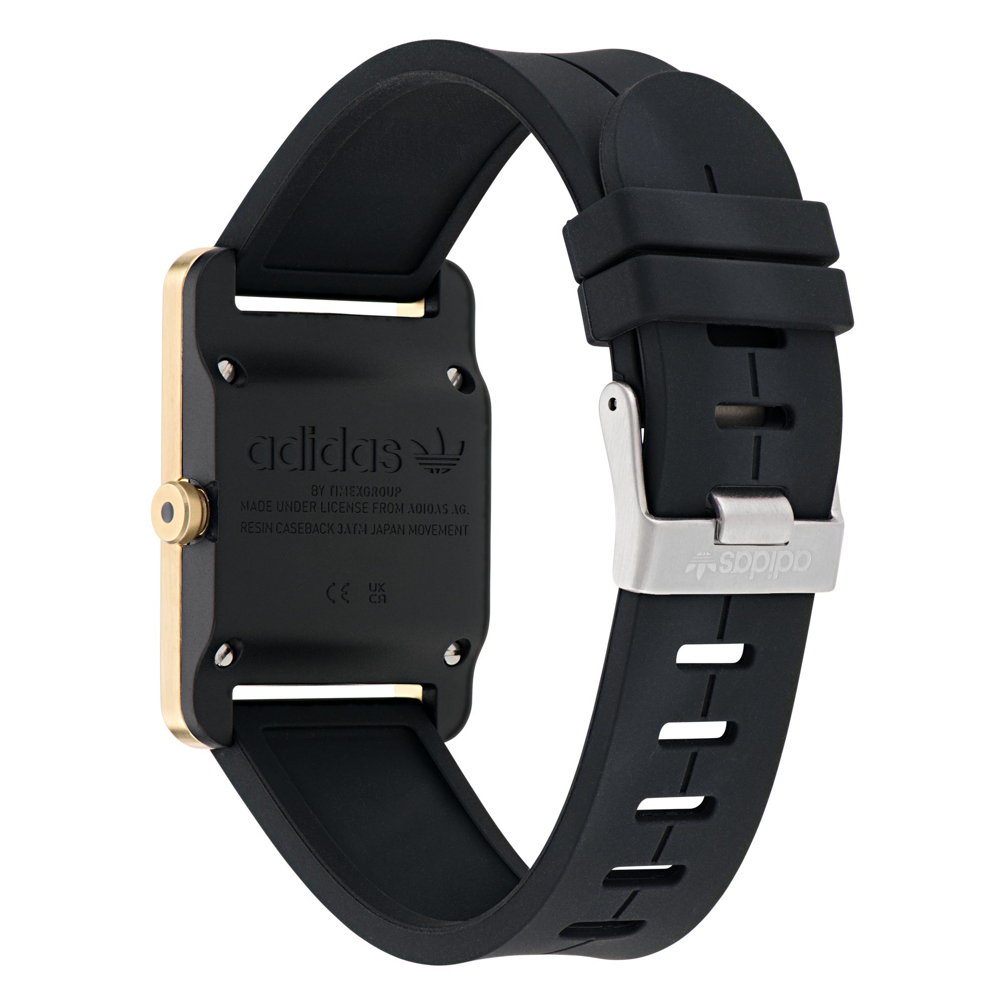 Adidas Unisex Watch RETRO POP ONE Silicone Black AOST24080