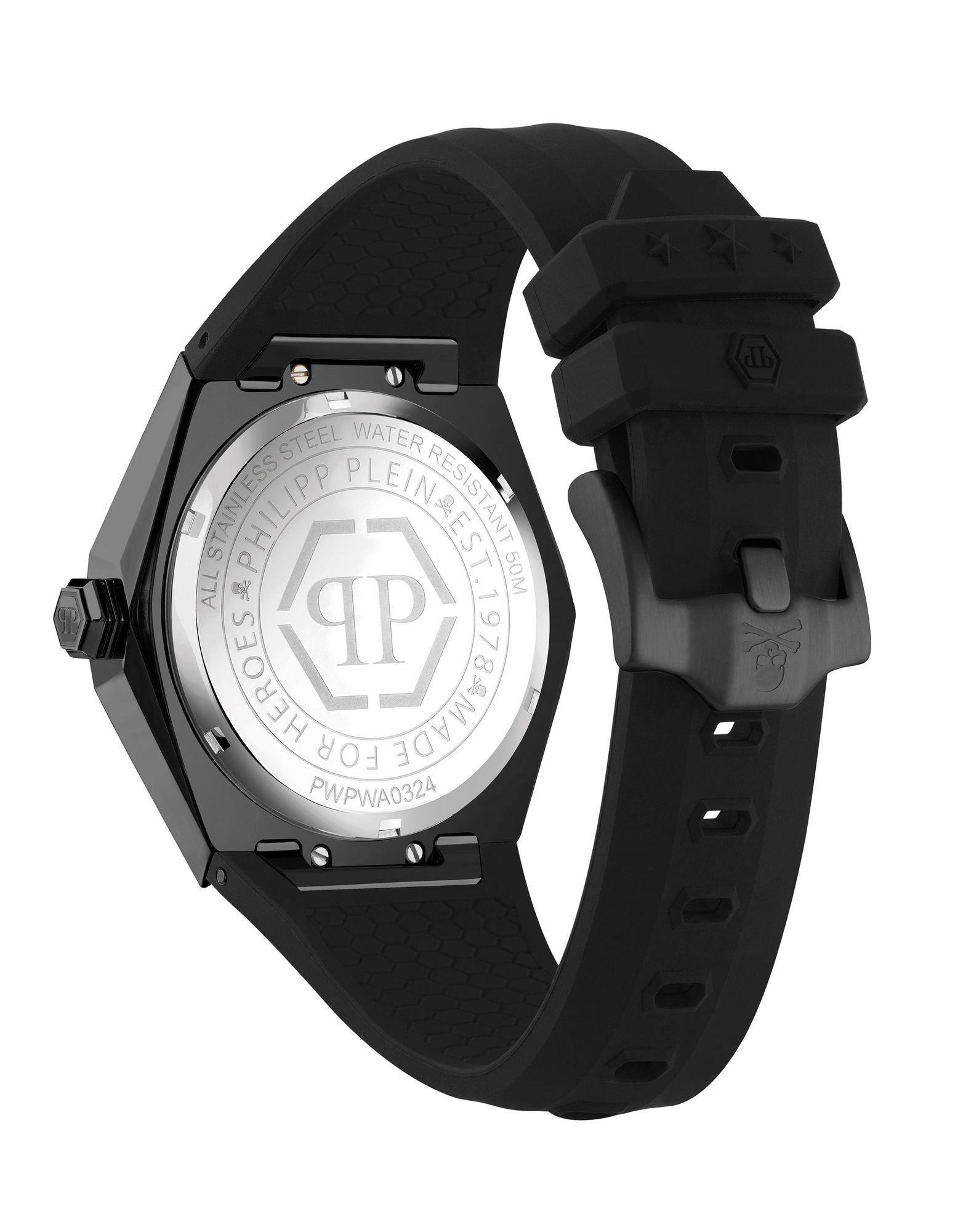腕時計その他 Philipp Plein The $Kull Spikes Silicone Watch Philipp Plein Mens Watches | Direct Luxury