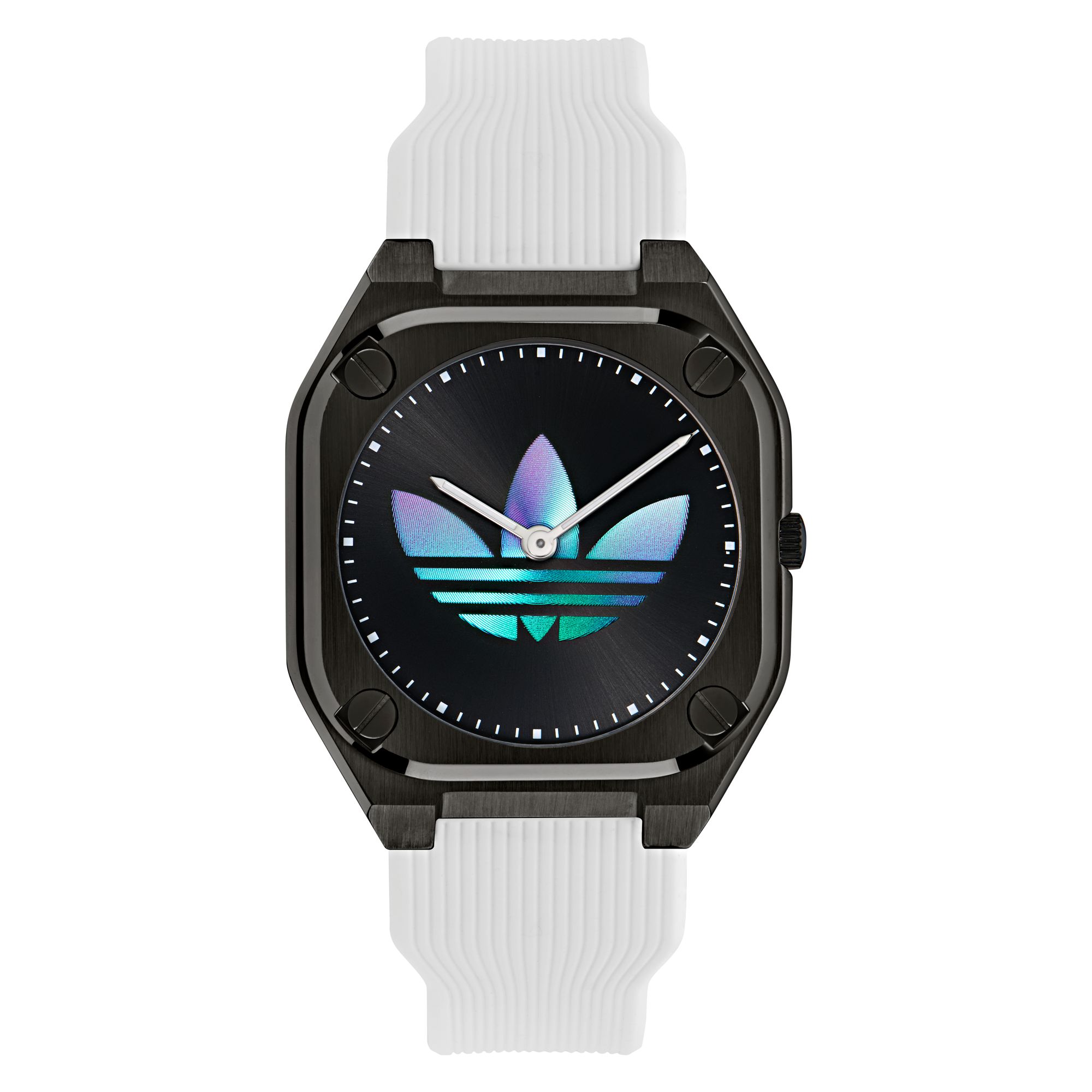 Adidas Unisex Watch City Tech Silicone White AOFH25010 | eBay