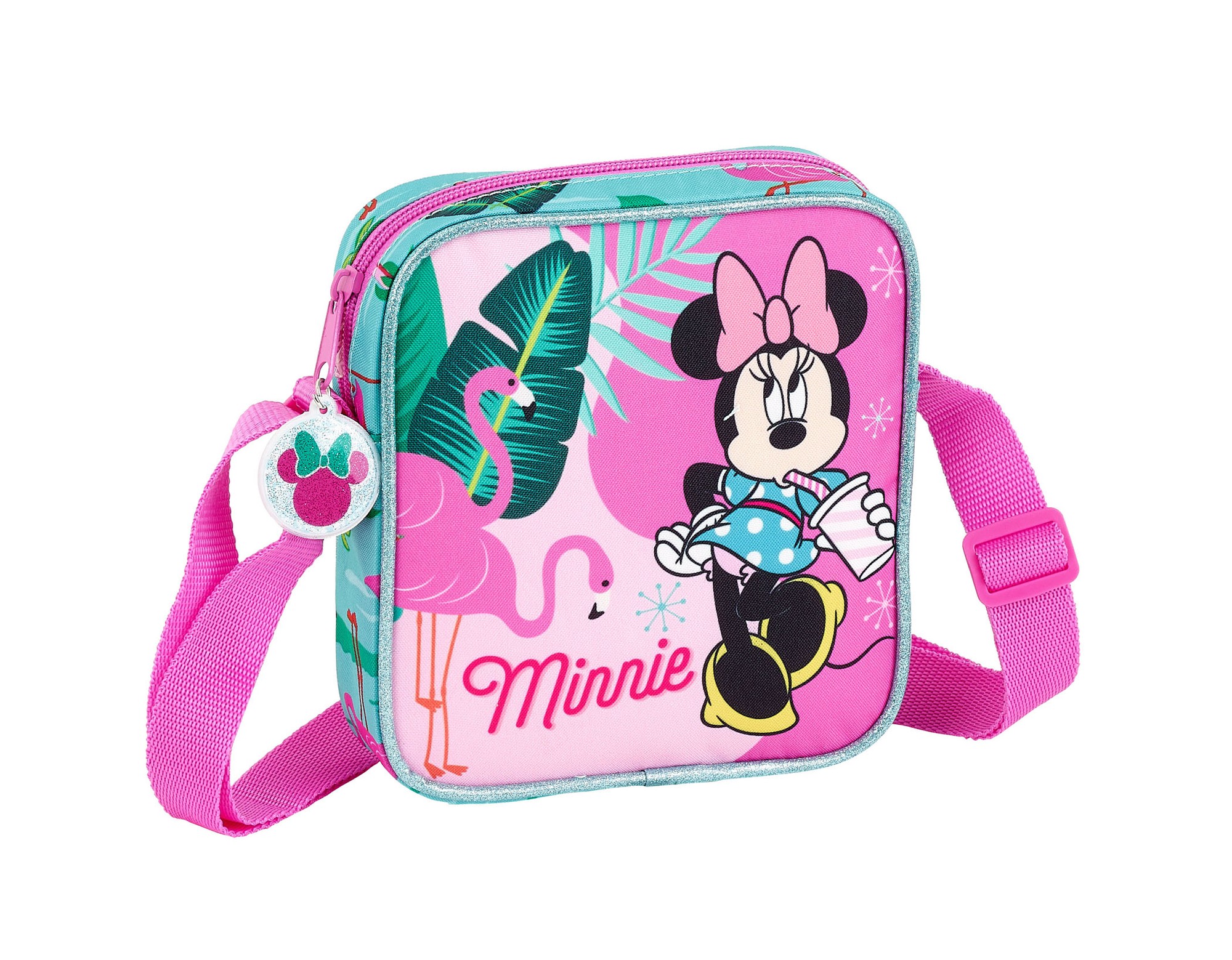 Mini Shoulder Bag 18 Cm Minnie Mouse Spring Palms