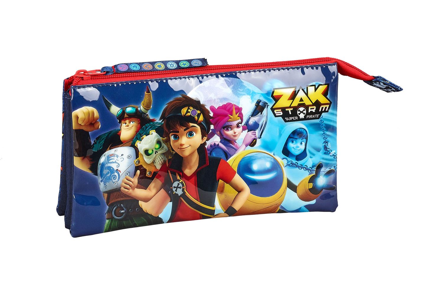 Zak Storm Backpack School Travel Bag Boys Rucksack Captain Zak OFFICIAL