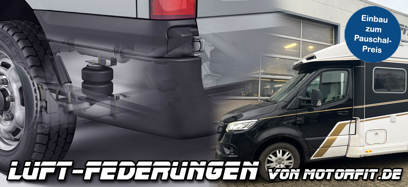 Luftfederung für EURA MOBIL Contura