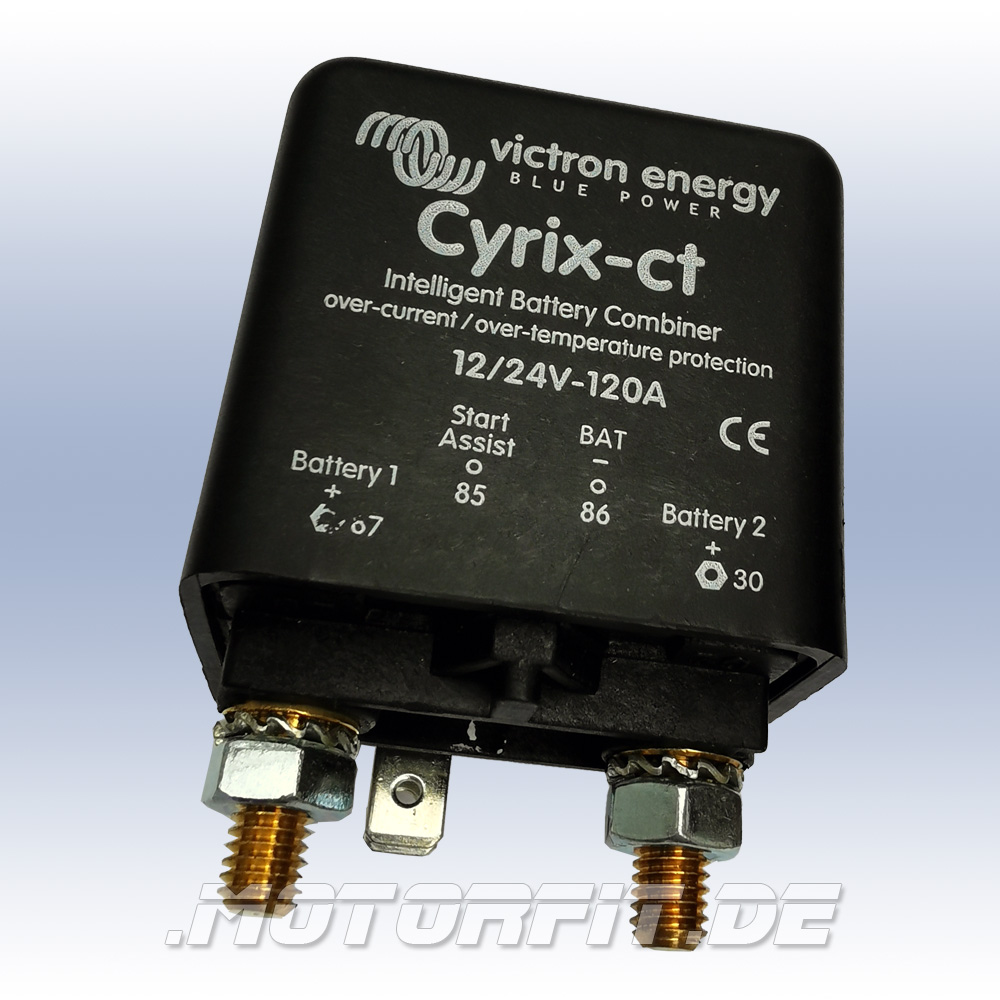 Victron Cyrix-ct 12V/24V-120A Batteriekoppler Set