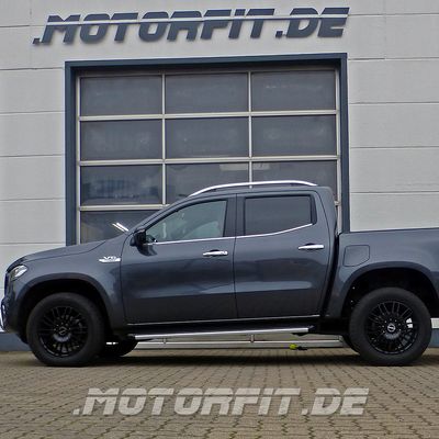 Luftfederung Fur Mercedes Benz X Klasse Schraubfedern Euro 6 2017 Heute Hinterachse Voll Luftfederung Motorfit De