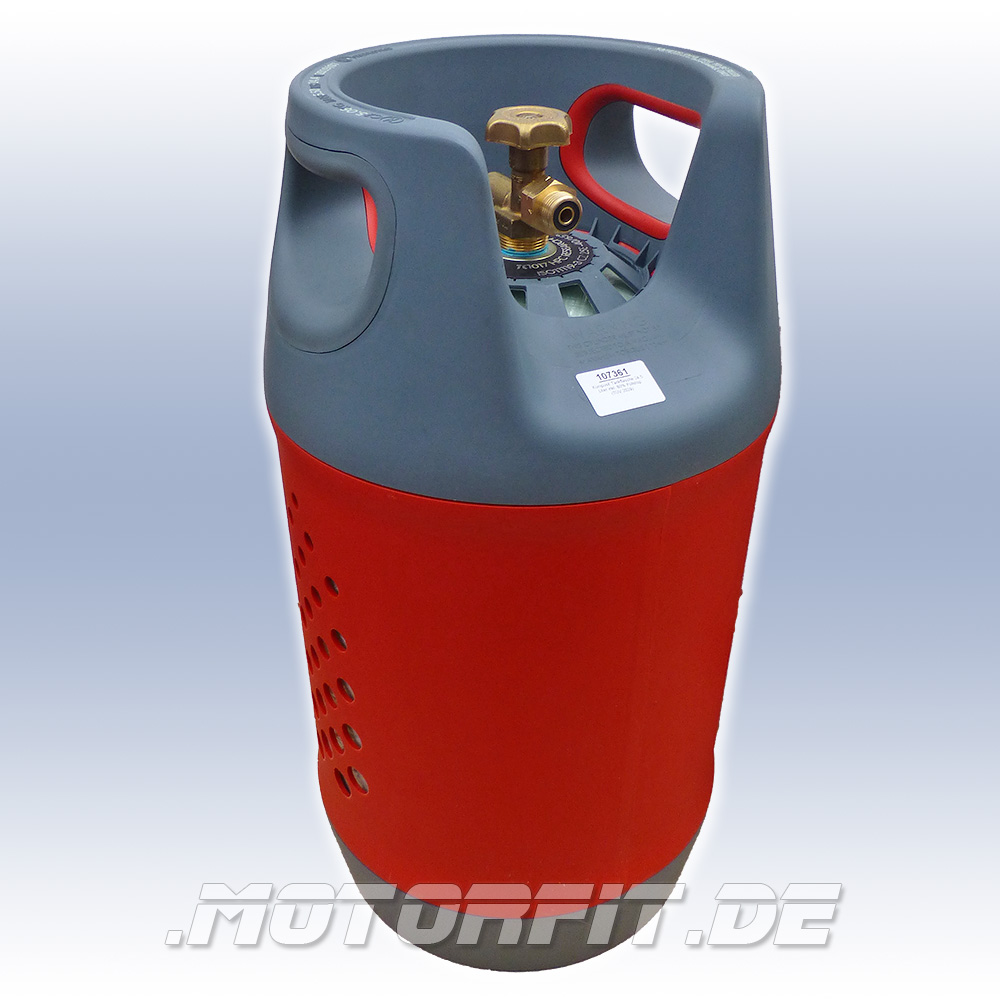 Tankadapter Set für Komposit Gasflasche 24,5 Liter LPG Gas 11kg Propan  Butan Camping 
