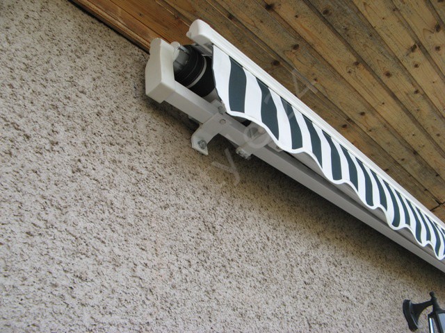 Festnight Elektrische Gelenkarmmarkise 450x350cm - Automatische Terrassenmarkise Mit Fernbedienung