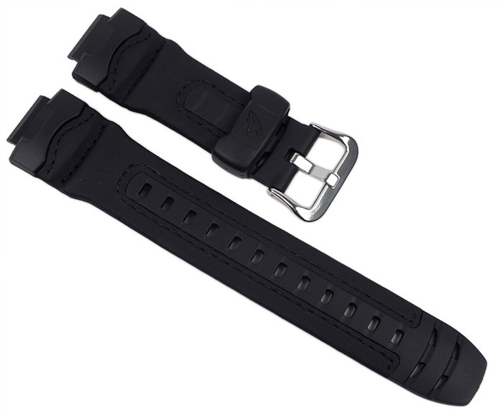Casio Ersatzband Uhrenarmband Leder / Resin Band schwarz für G314RL Minott Center