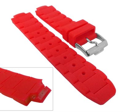 Jacques Lemans Milano Uhrenarmband Silikon 1-1695 1-1748 | Minott 