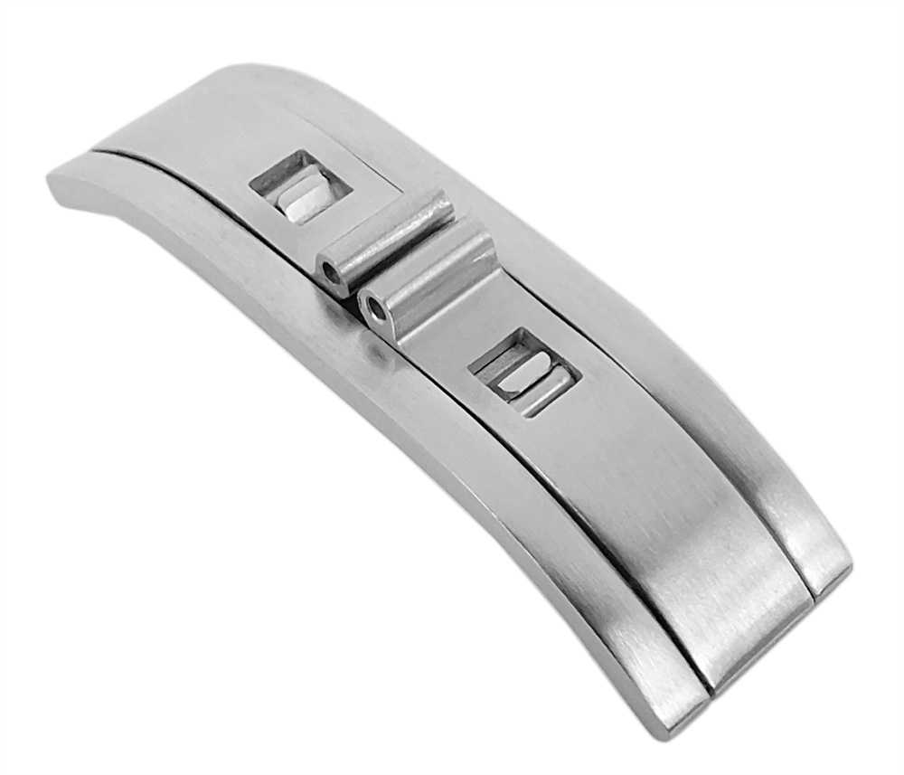 Jacques Lemans Ersatzschließe Faltschließe Butterfly Edelstahl 6mm 