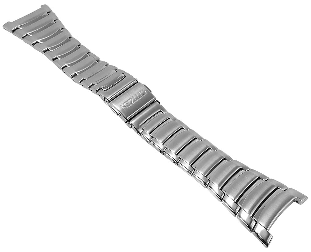 Citizen Eco Drive Uhrenarmband Edelstahl silberfarben BM7040-59E  