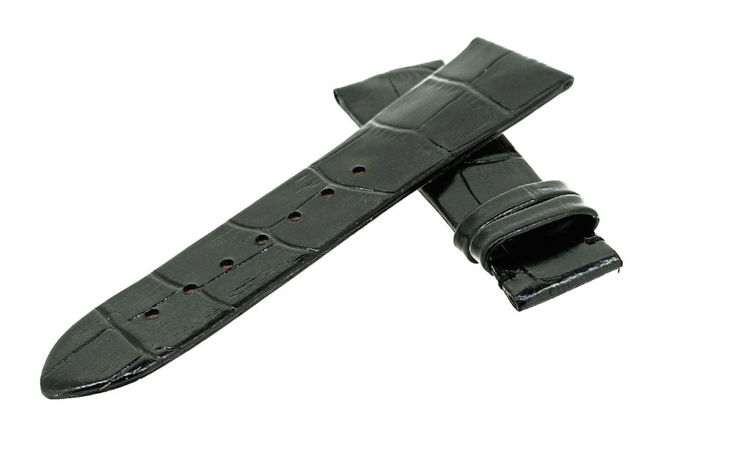 Sulla Echt Straußenleder 20mm Hell Braun/schwarz Uhrenarmband Kompatibel Mit Panerai Schließe