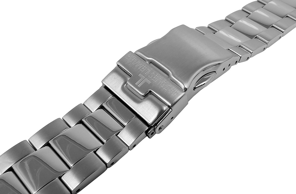 Jacques Lemans Liverpool Uhrenarmband Edelstahl silberfarben 1 
