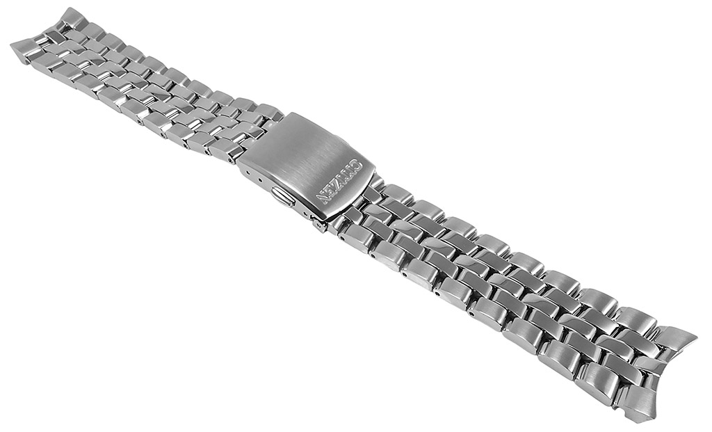 Citizen Eco-Drive Uhrenarmband 21mm Edelstahl silberfarben BM7250  