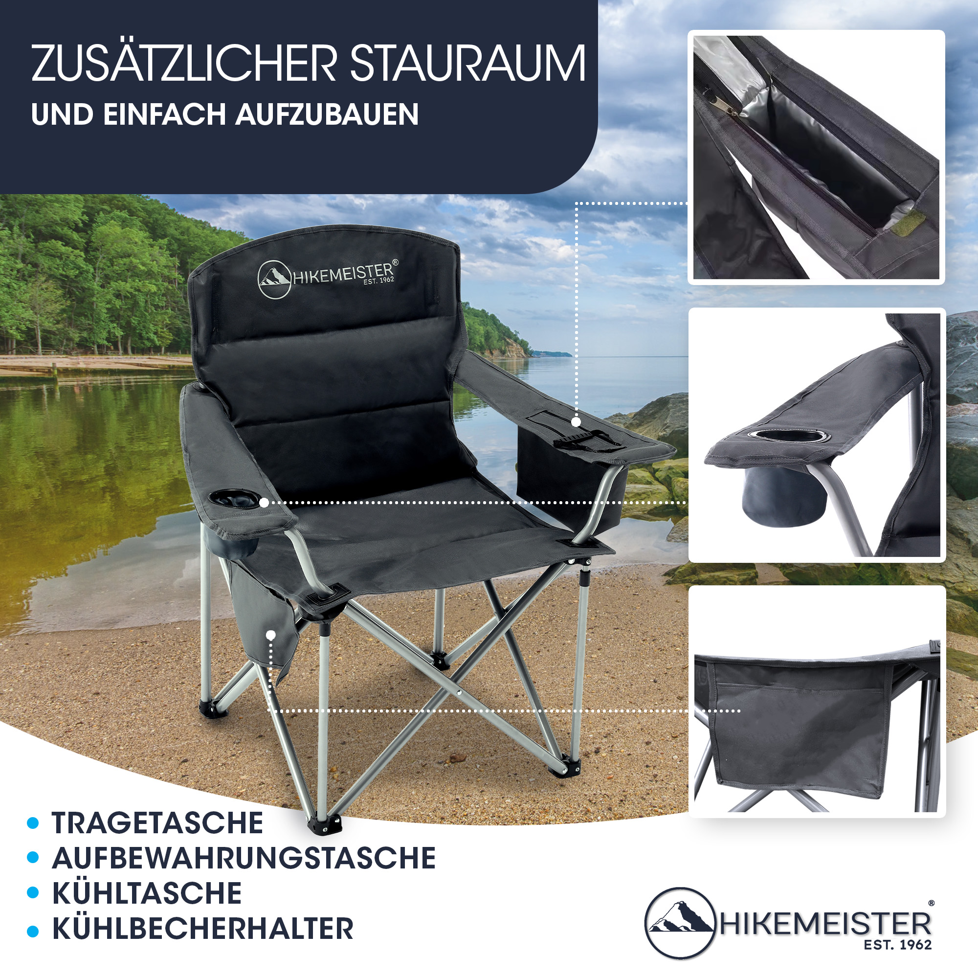 thule markisen Thule Omnistor 5200 Markise in verschiedenen Längen Gehäuse anthrazit Tuch  Mystic Grau main image 1