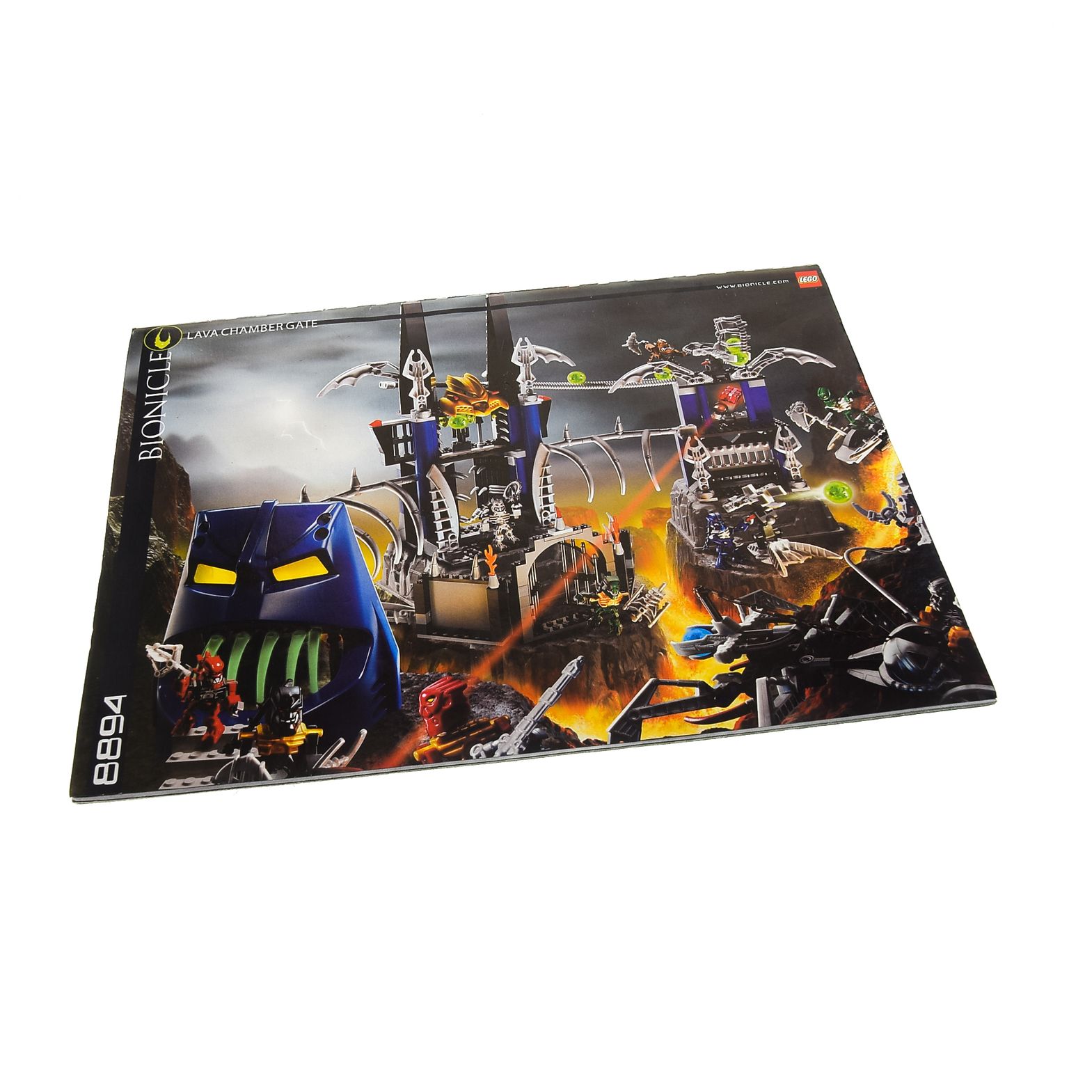 1 X Lego Bionicle Bauanleitung A4 Piraka Festung 8894