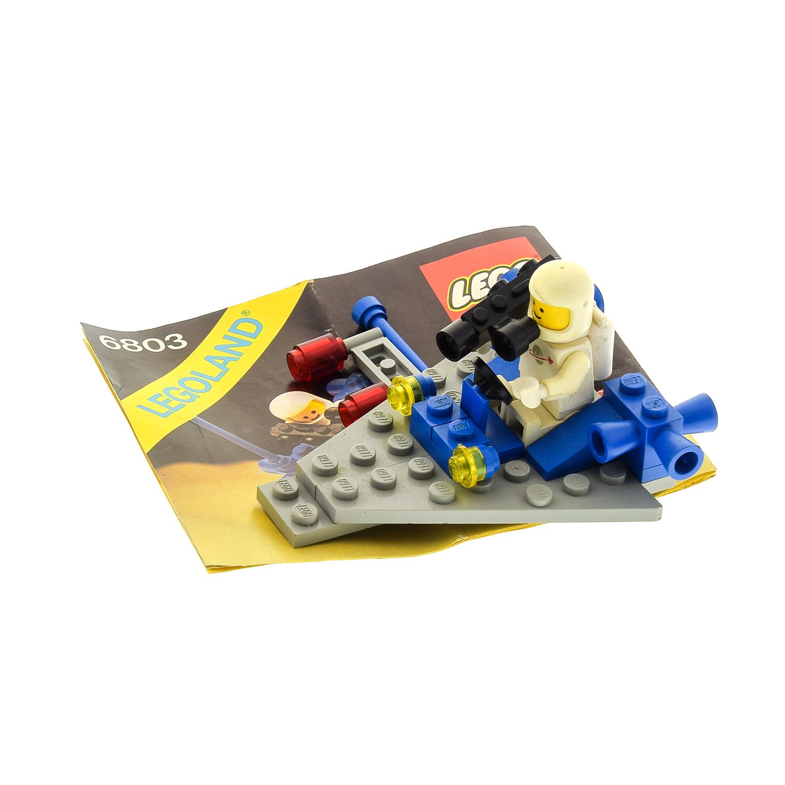1 X Lego Brick For Set Classic Space 6803 Space Patrol Instruction