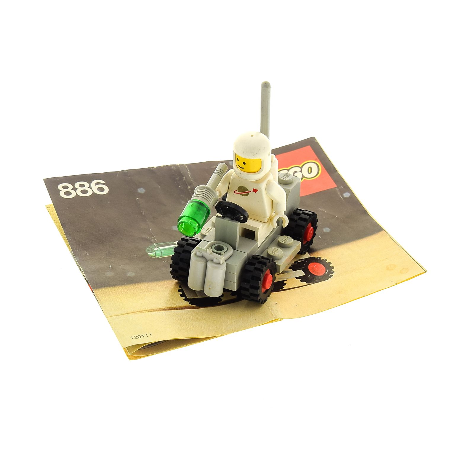 1 X Lego Brick For Set Classic Space 886 Space Buggy Instruction