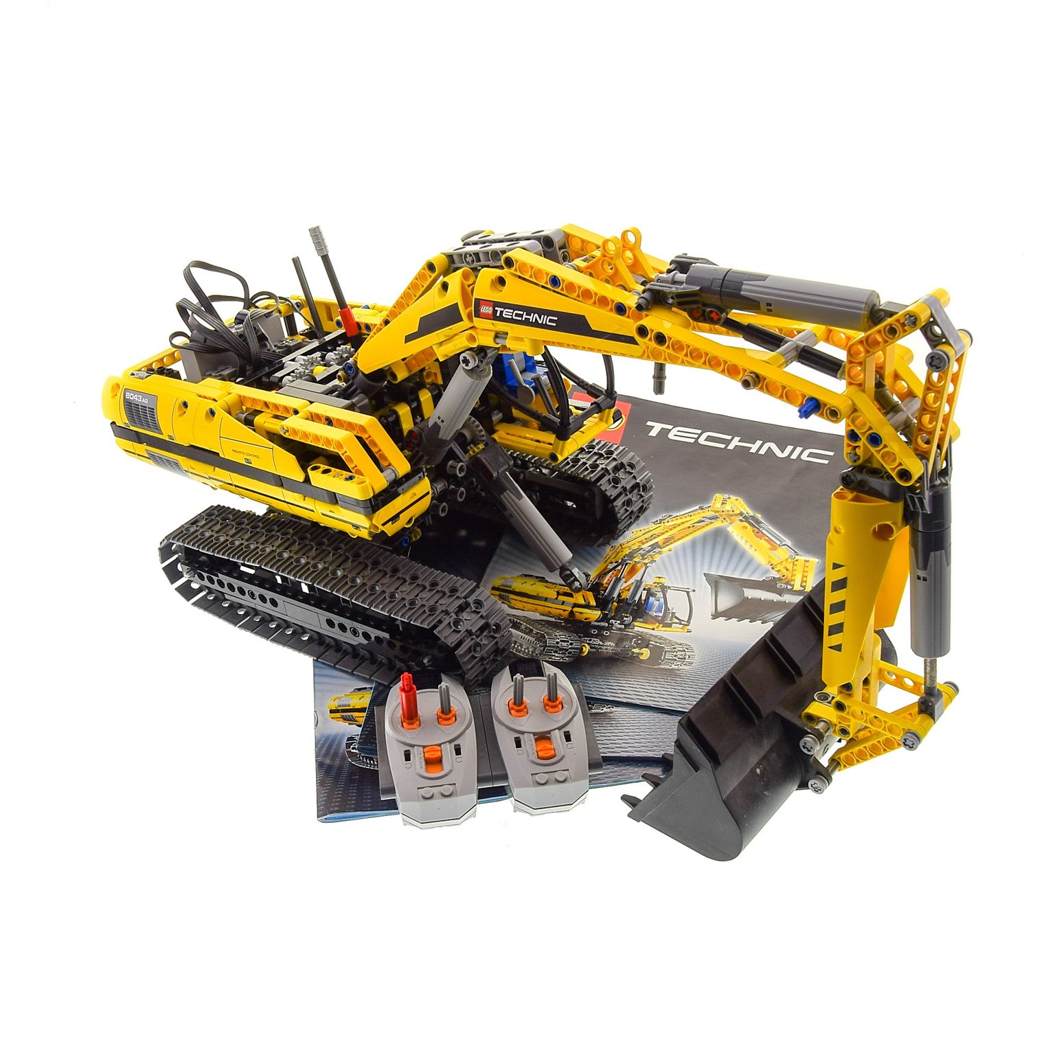 1 X Lego Technic Teile Set Modell Construction 8043 Raupen Bagger