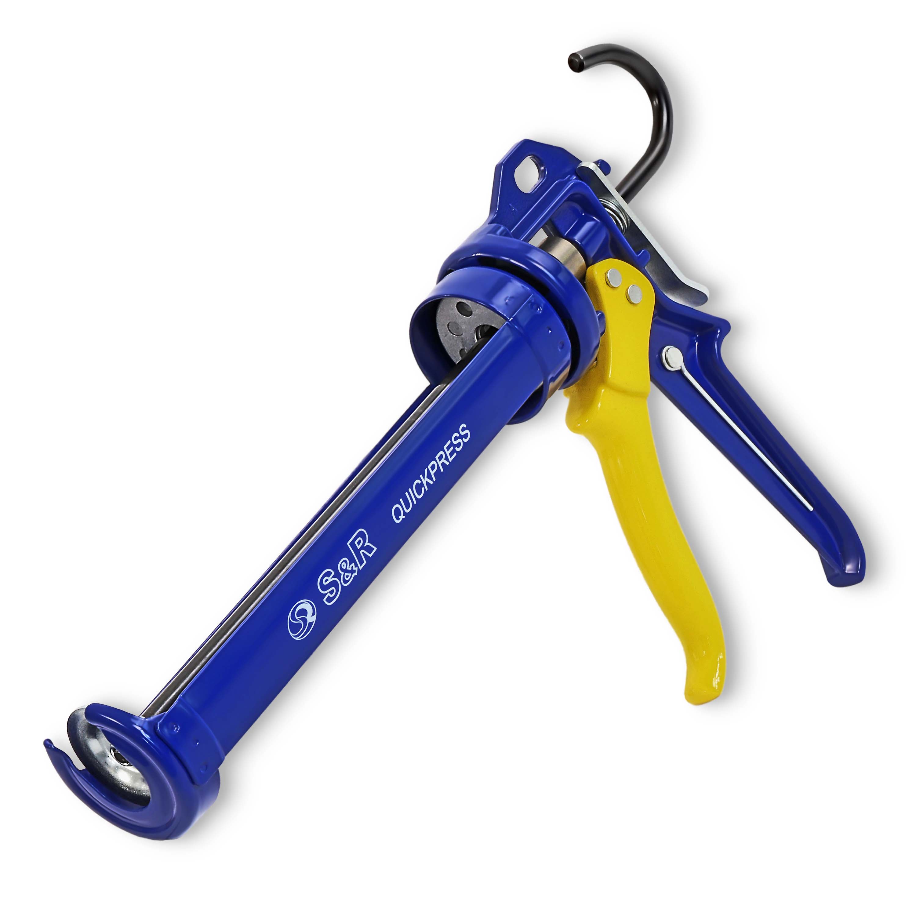 Mivos Professional Cartridge Gun For All 310 Ml Sealing And Adhesive Cartridges – Thrust Ratio Of 26:1 – Reinforced Cartridge Press With Rotating Frame And Piston With Three Rods