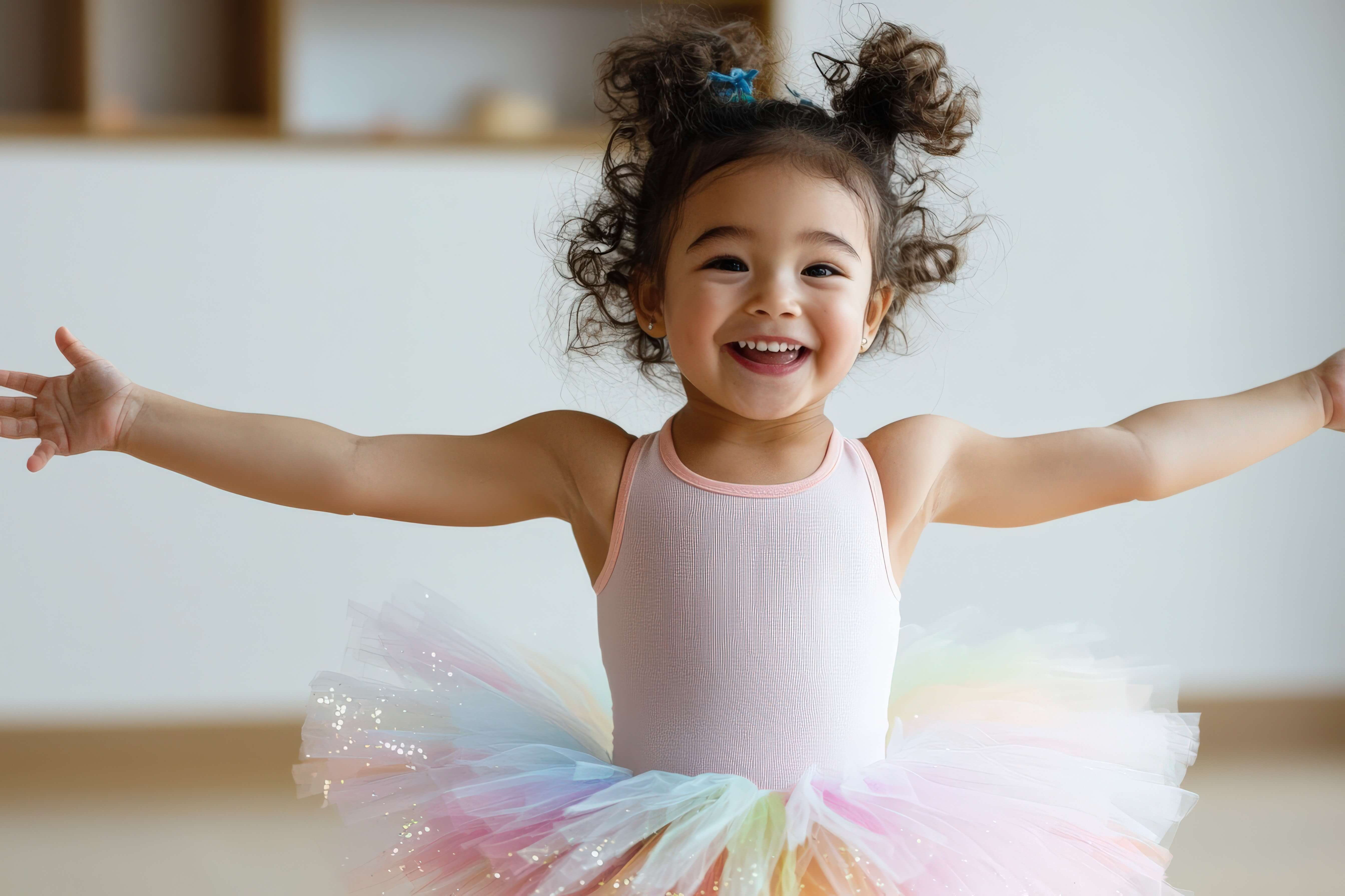 Waschanleitung wird gelesen – Pflegehinweise bei Ballettkleidung