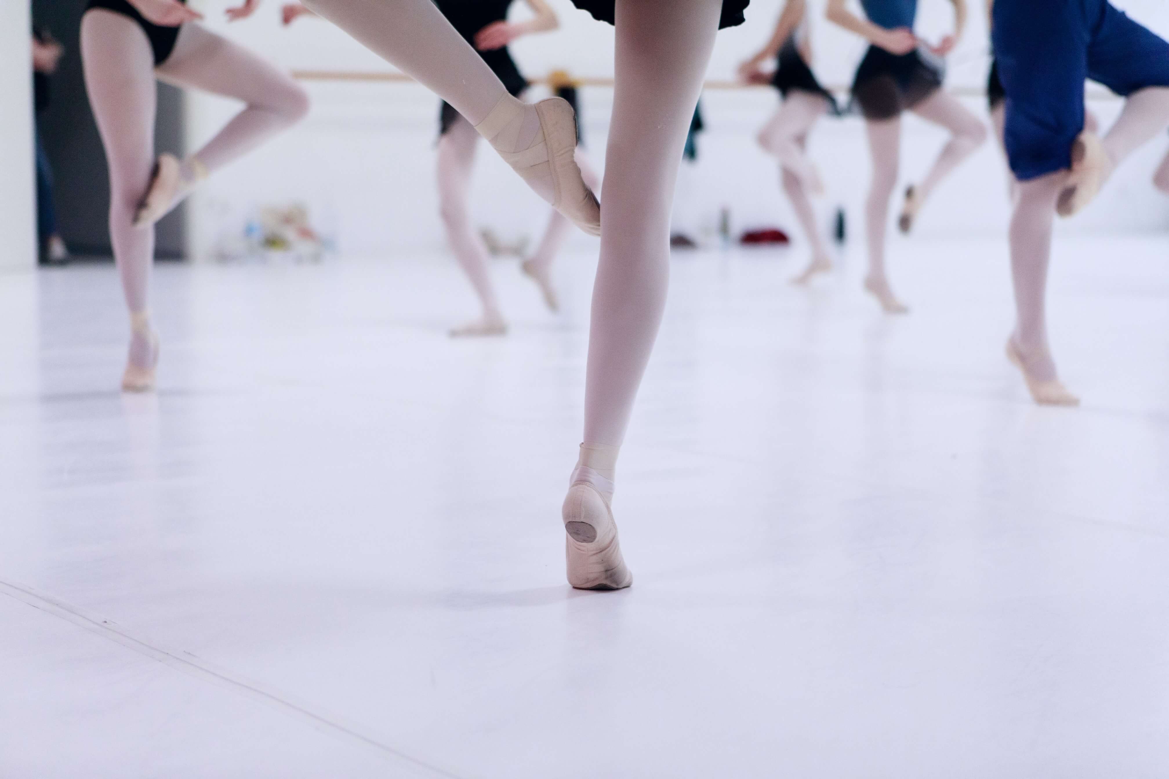 Ballett-Training Tanzbeine