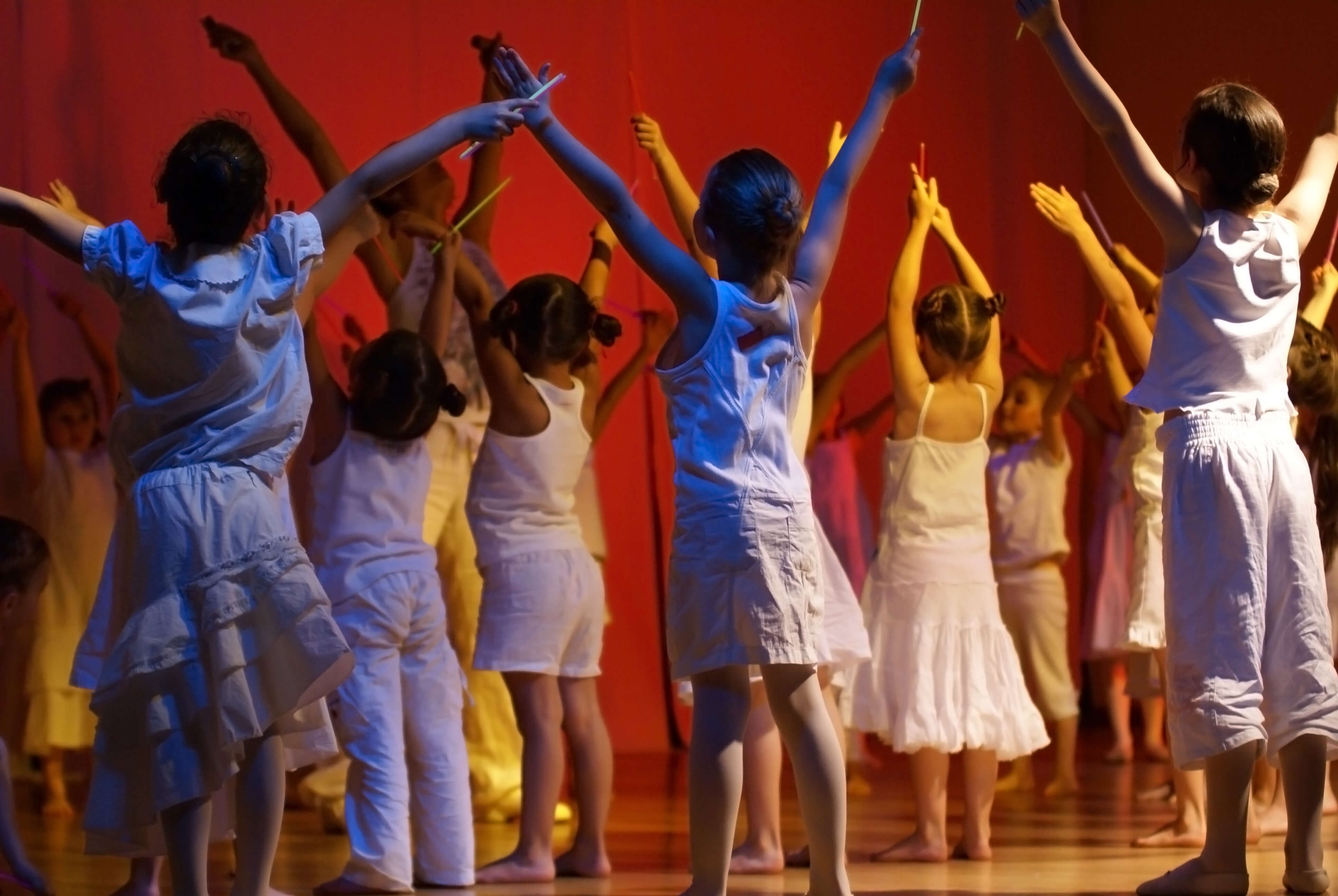Balletschulstunde mit Kleinkindern bis zu 6 Jahren